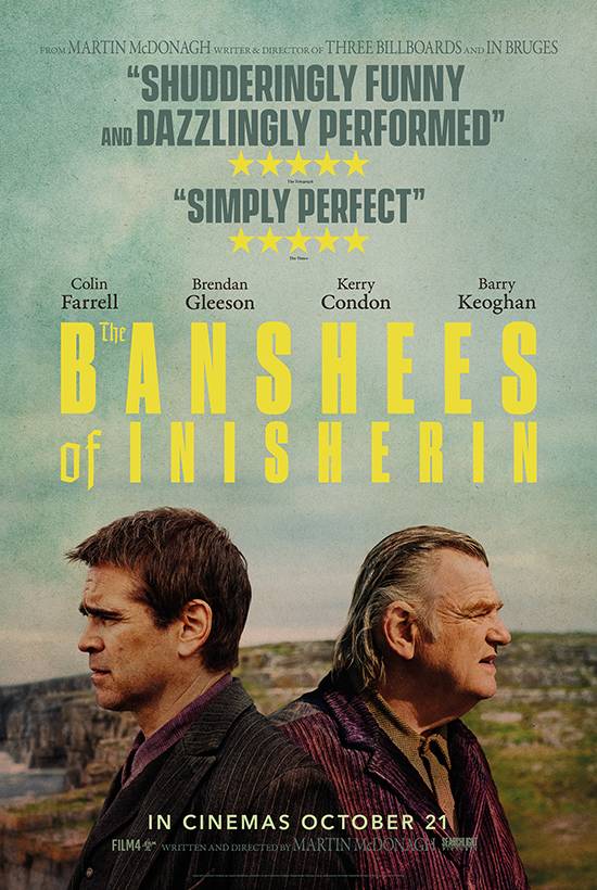 the banshees of inisherin poster 1