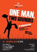 One Man Two Guvnors poster